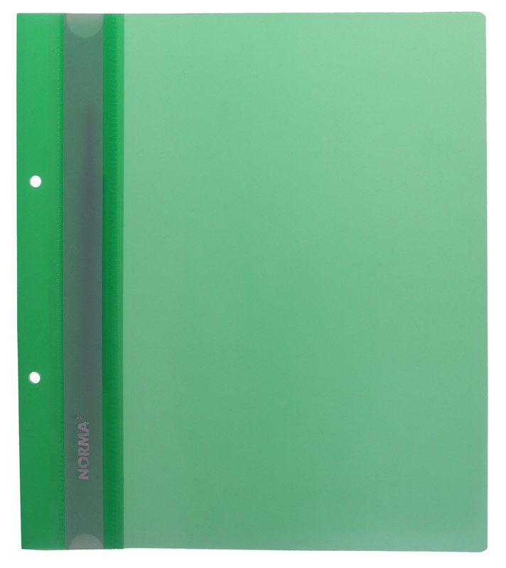 Папка-швидкозшивач NORMA (5264-04N), А5, PP, 120/160 мкм., зелена